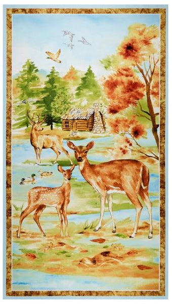 Wilmington Prints-Deer Meadow-Panel #P-152