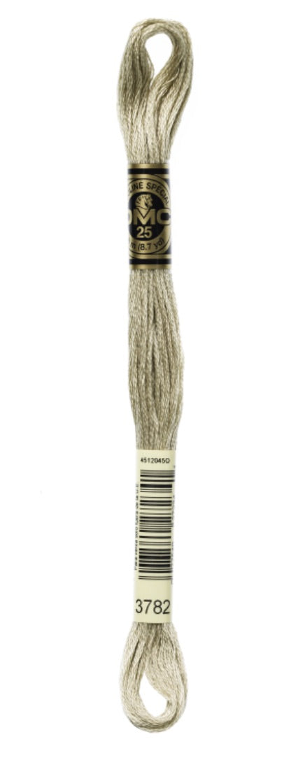 DMC-Six Strand Embroidery Floss-3782-8m/8.7y #3782