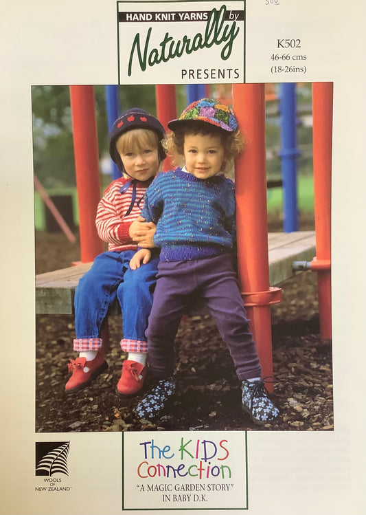 Naturally - Children’s Striped Jumpsuit Knit Pattern
