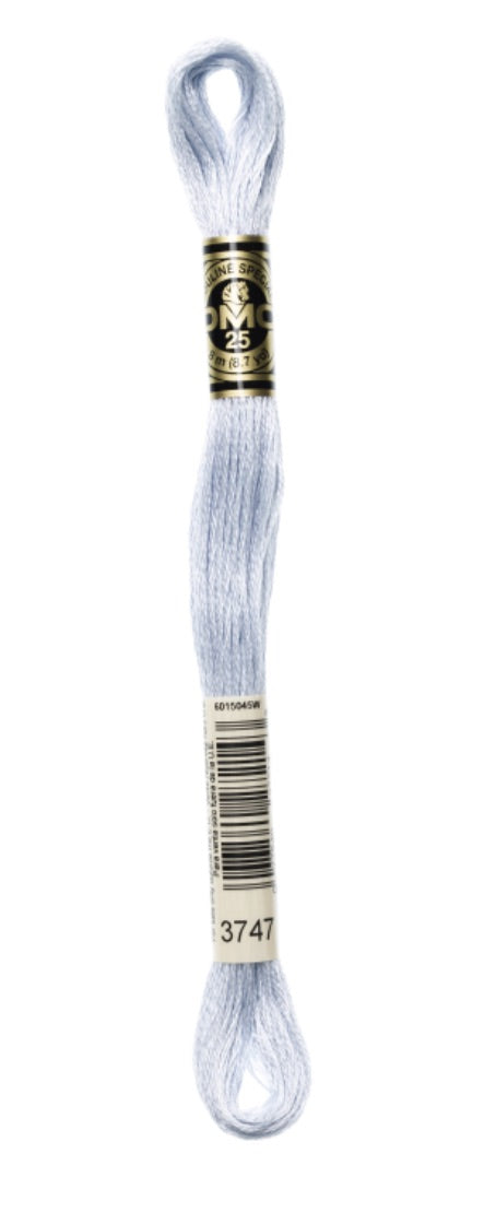 DMC-Six Strand Embroidery Floss-3747-8m/8.7y #3747