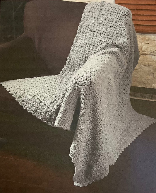 Schachenmayr - Shell Stitch Afghan Crochet Pattern
