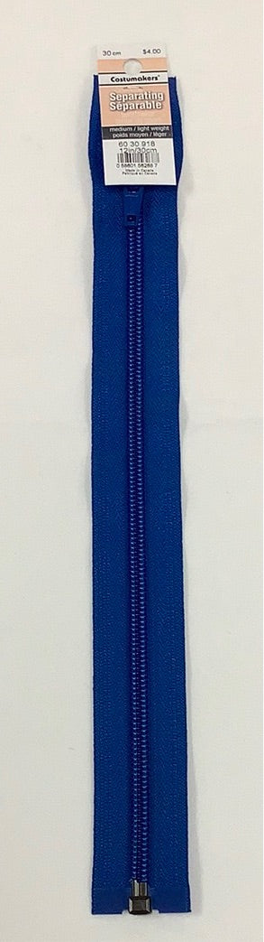 Costumakers - One Way Separating Sportswear Zipper - Medium/Light Weight