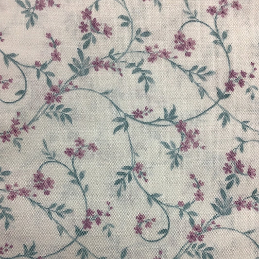 Camelot Fabrics Wisteria-Swirly Blossom