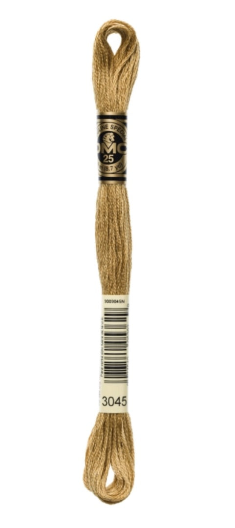 DMC-Six Strand Embroidery Floss-3045-8m/8.7y #3045