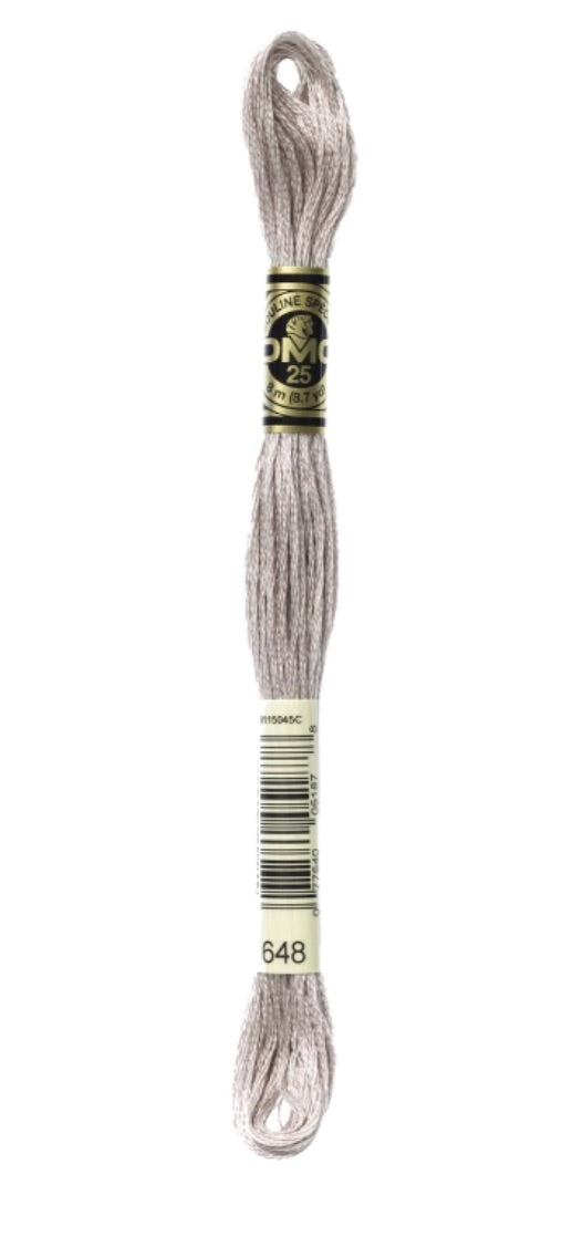 DMC-Six Strand Embroidery Floss-648-8m/8.7y #648