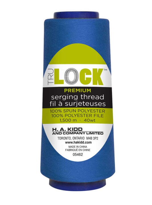 TruLock-Premium Serging Thread-1500m-Blue #1005312