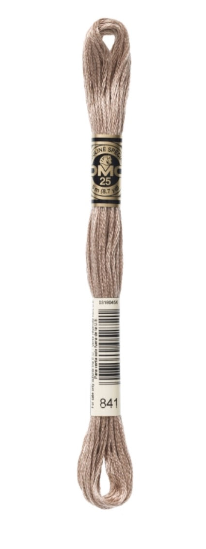 DMC Six Strand Embroidery Floss-100% Cotton-841