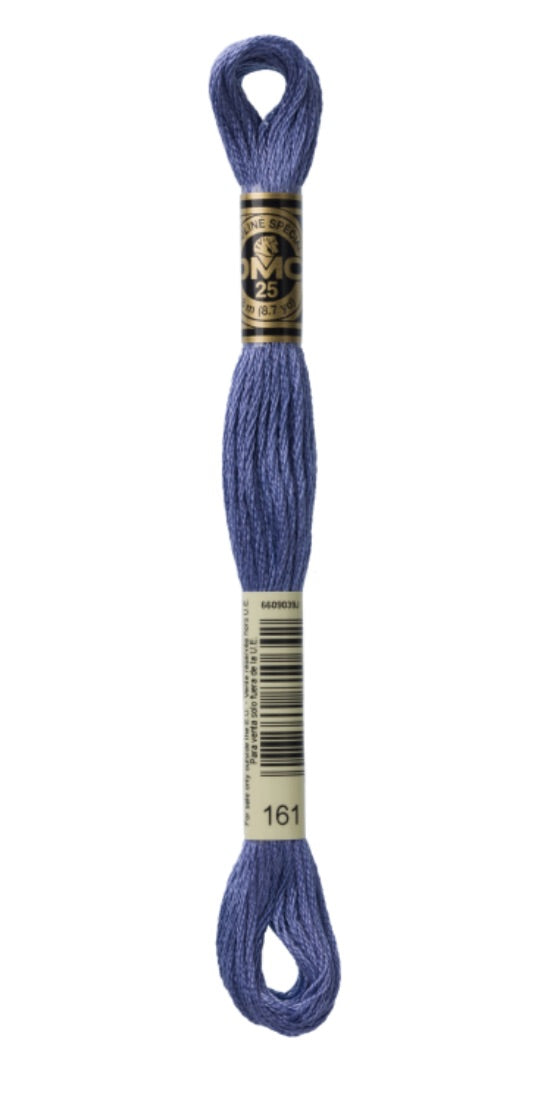 DMC-Six Strand Embroidery Floss-161-8m/8.7y #161