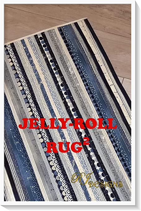 RJ Designs-Jelly Roll Rug²-Pattern #RJD-120