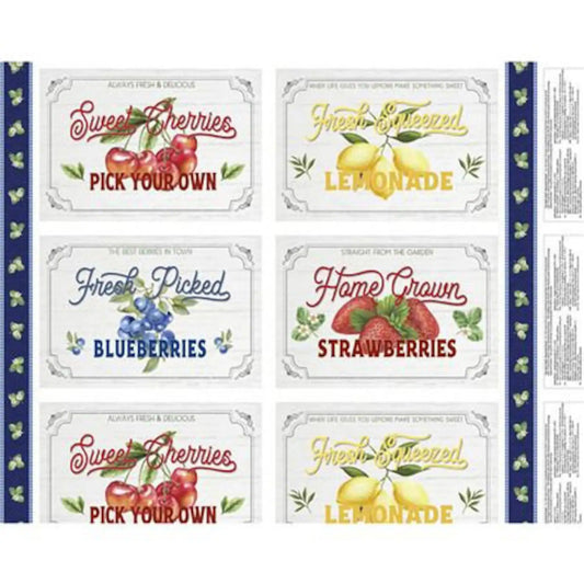 Wilmington Prints-The Berry Best-Placemat-Panel