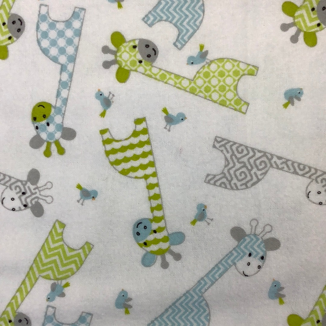 Fabric Editions INC-Baby Giraffe-Flannel #BABYGIRAFFE-F