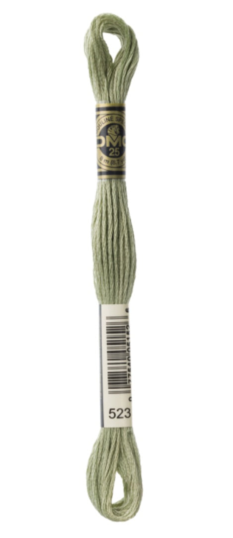 DMC-Six Strand Embroidery Floss-523-8m/8.7y #523