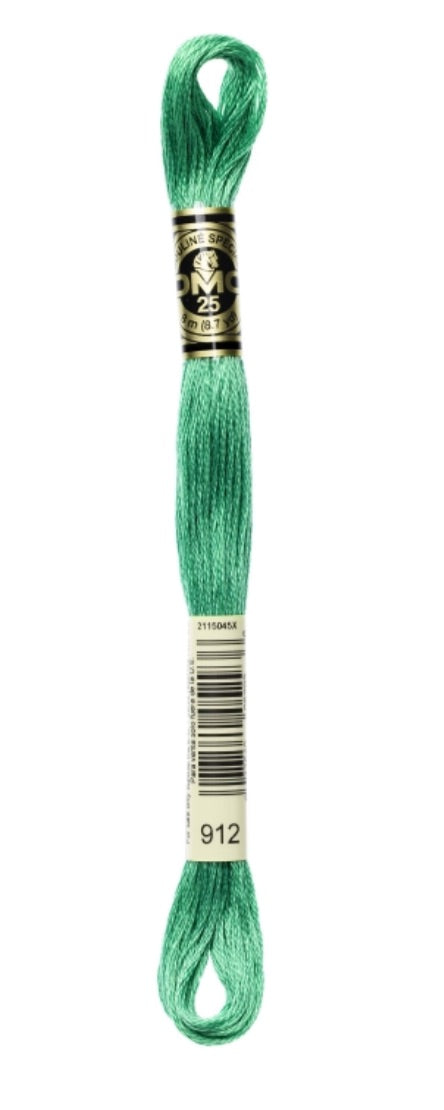 DMC-Six Strand Embroidery Floss-912-8m/8.7y #912