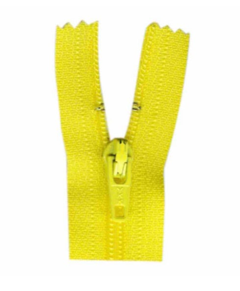 Costumakers-Closed End General Purpose Light Weight-Lemon Yellow-Zipper (35cm)