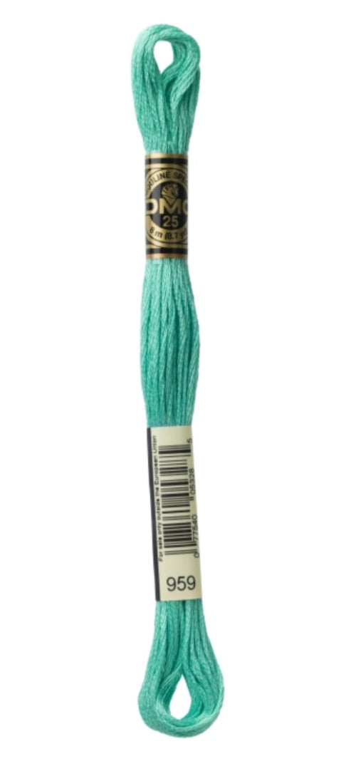 DMC-Six Strand Embroidery Floss-959-8m/8.7y #959