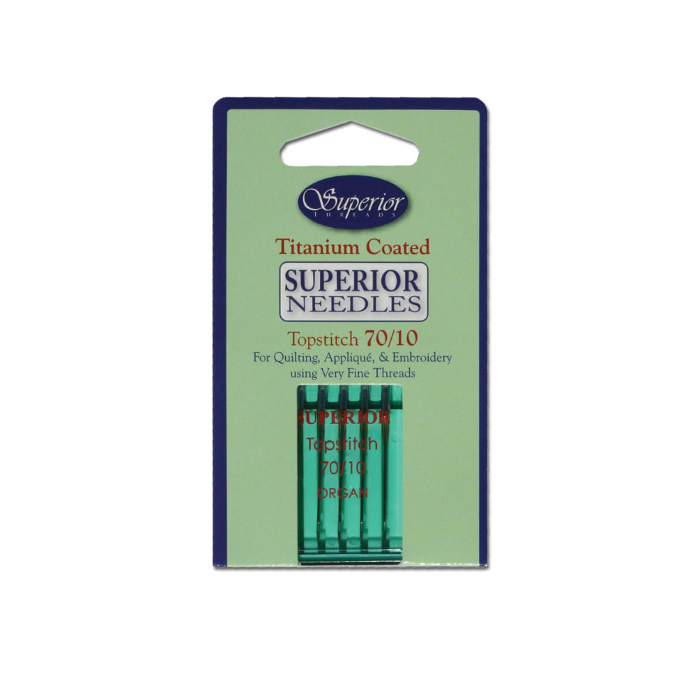 Superior Threads-Titanium Coated-Superior Needles-Topstitch Needles 70/10 (5) #SN-TS2