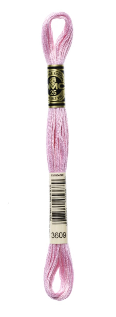 DMC-Six Strand Embroidery Floss-3609-8m/8.7y #3609