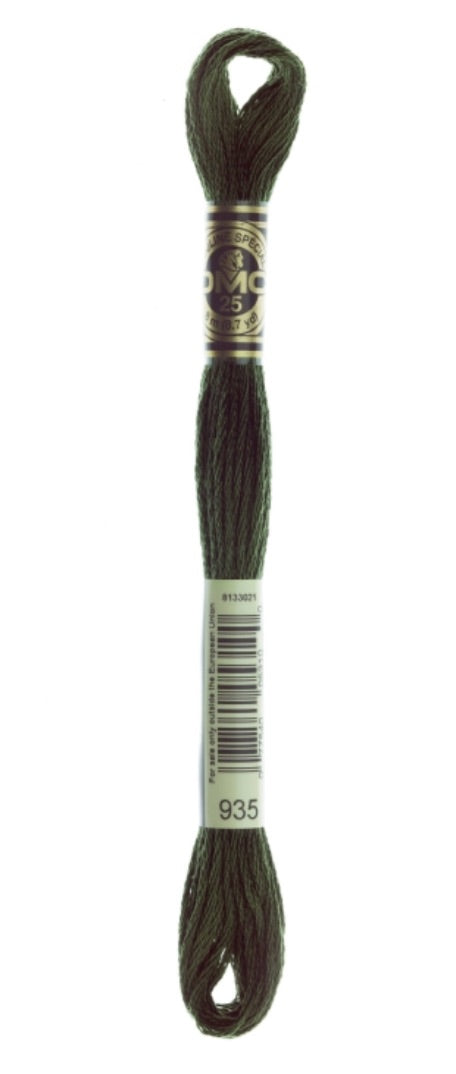 DMC-Six Strand Embroidery Floss-935-8m/8.7y #935