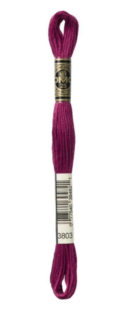 DMC-Six Strand Embroidery Floss-3803-8m/8.7y #3803