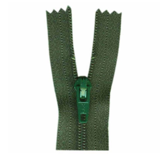 Costumakers-Closed End General Purpose Light Weight-Dark Green-Zipper (45cm) #00-45-530