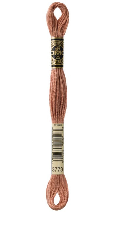 DMC - Six Strand Embroidery Floss (Shades 3000 - 3999)