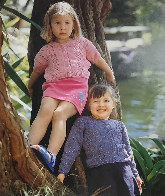 Naturally - Child’s Cardigan Knit Pattern