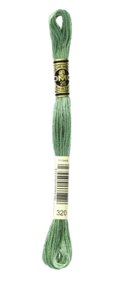 DMC-Six Strand Embroidery Floss-320-8m/8.7y #320