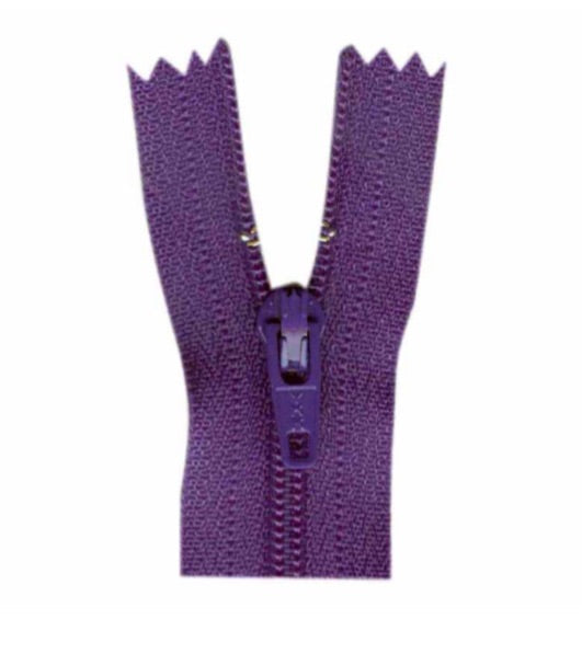 Costumakers-Closed End General Purpose Light Weight-Purple-Zipper (35cm) #00-35-559