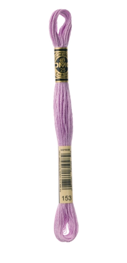 DMC-Six Strand Embroidery Floss-153-8m/8.7y #153