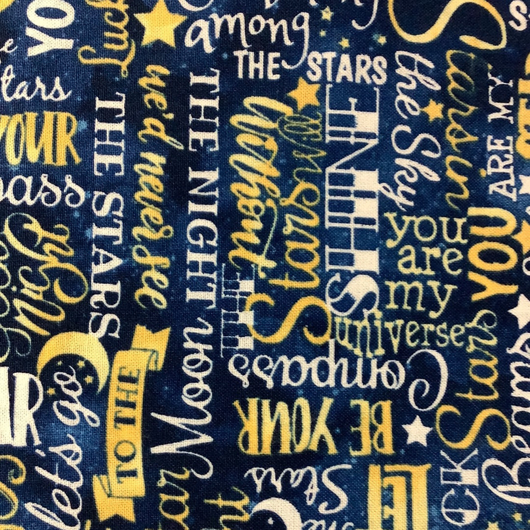 Timeless Treasures - Stars - Yellow