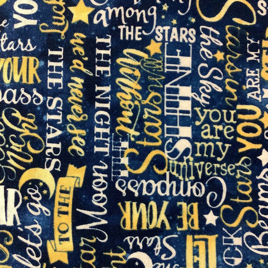 Timeless Treasures - Stars - Yellow