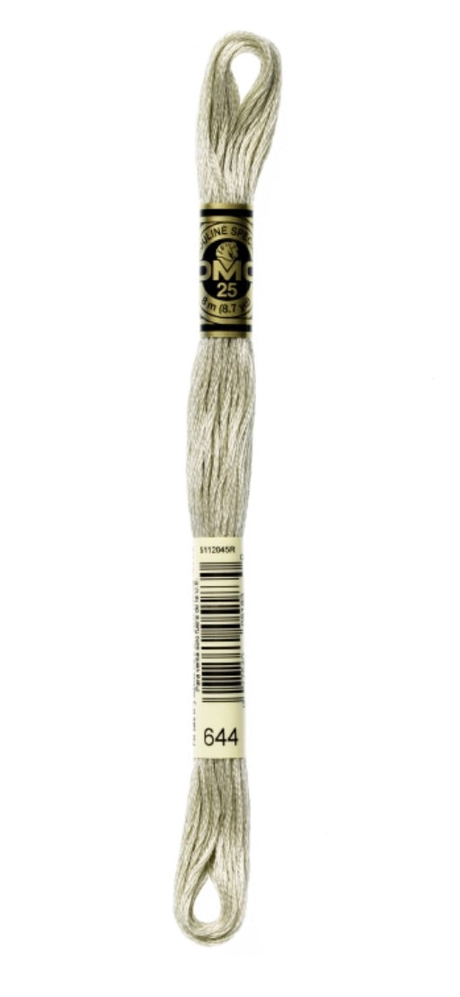 DMC-Six Strand Embroidery Floss-644-8m/8.7y #644