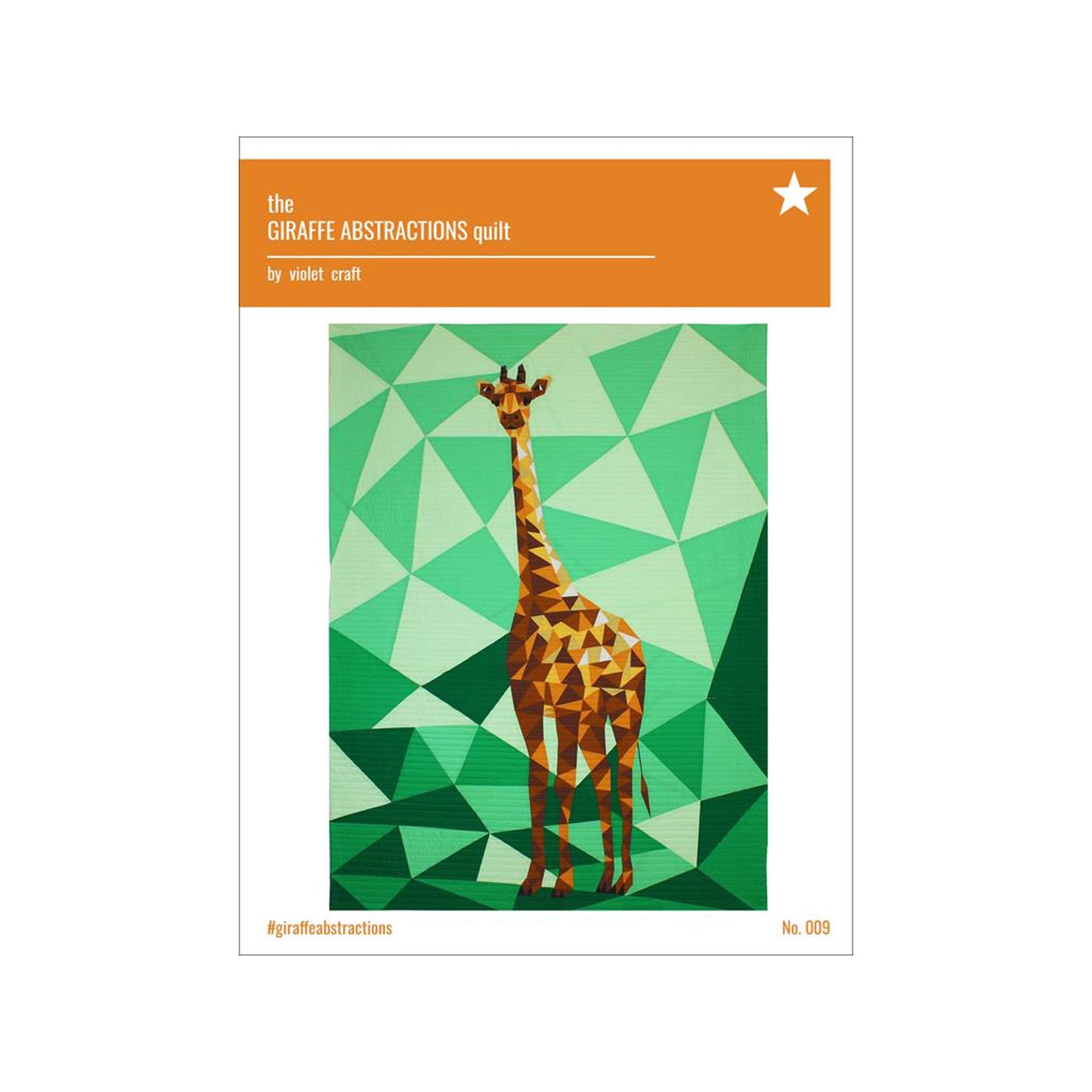 Violet Craft - The Giraffe Abstractions Quilt - Pattern