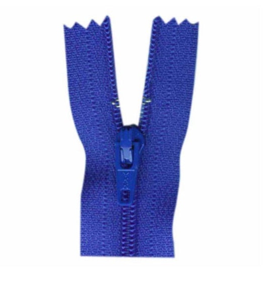 Costumakers-Closed End General Purpose Light Weight-Victoria Blue-Zipper (23cm)