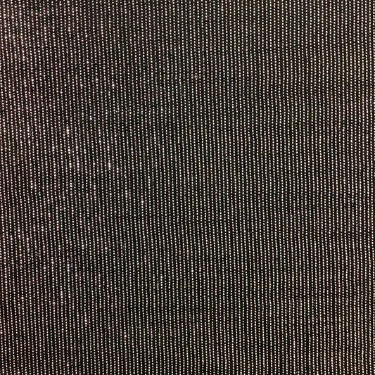 Northcott - Lurex - Black & Silver - Lurex Woven