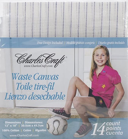 Charles Craft-Waste Canvas-14 Count #CR-9115PK-900