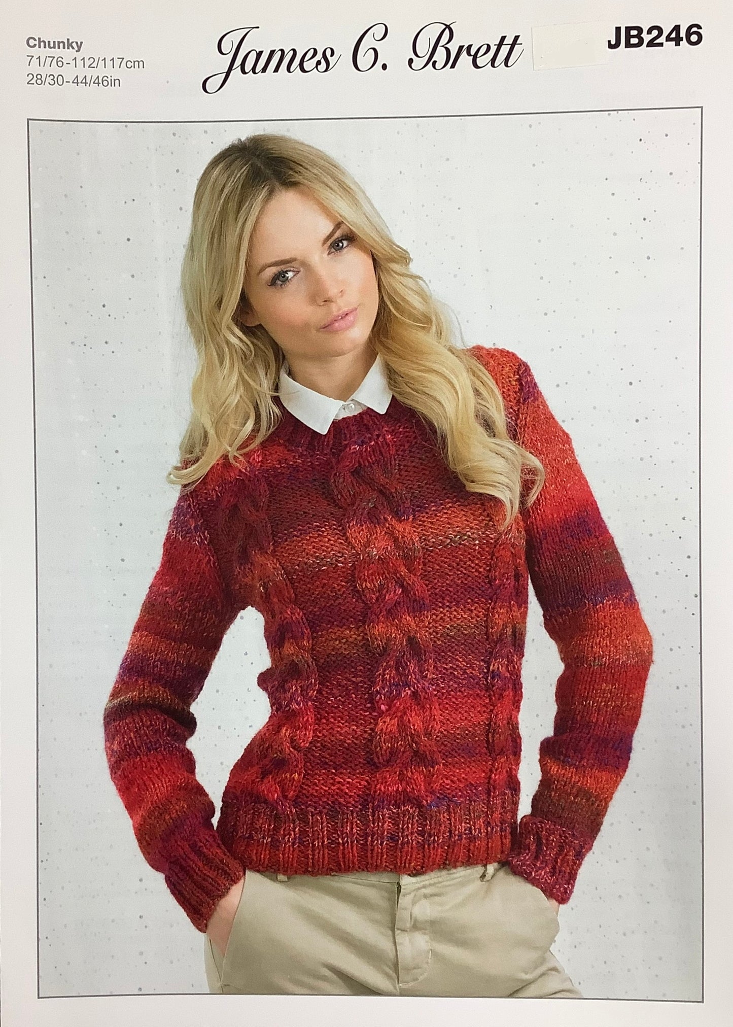 James C Brett - Knit Sweater Pattern Leaflets