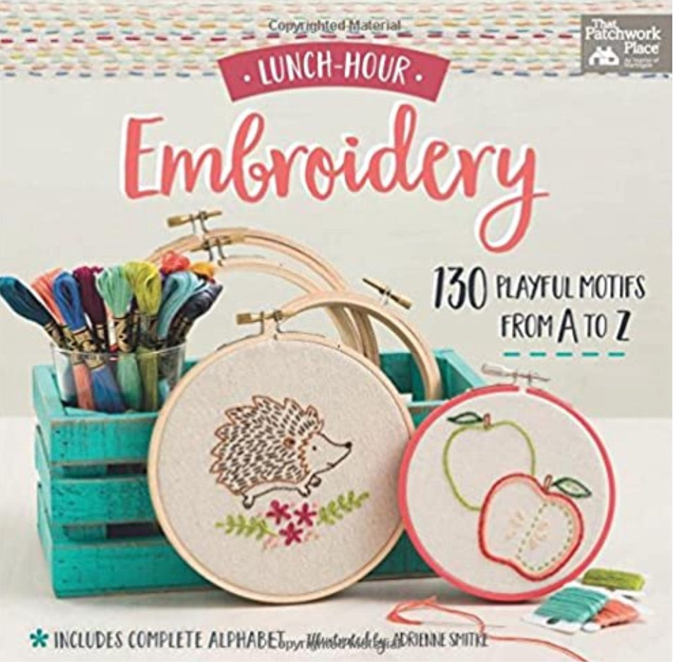 Martingale-Lunch Hour-Embroidery-Pattern Book #B1430