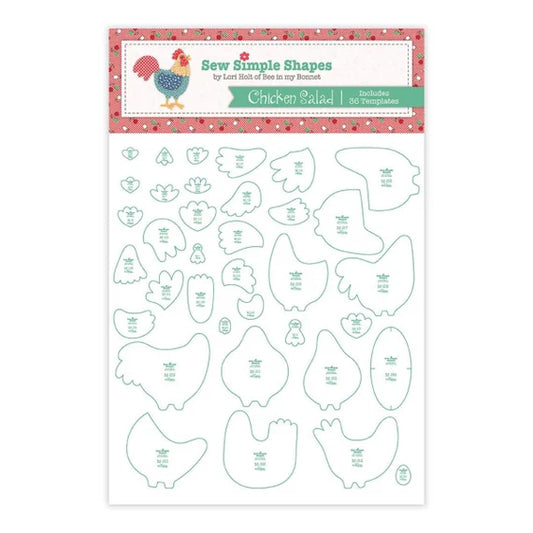 Sew Simple Shapes - Chicken Salad - 36 Templates