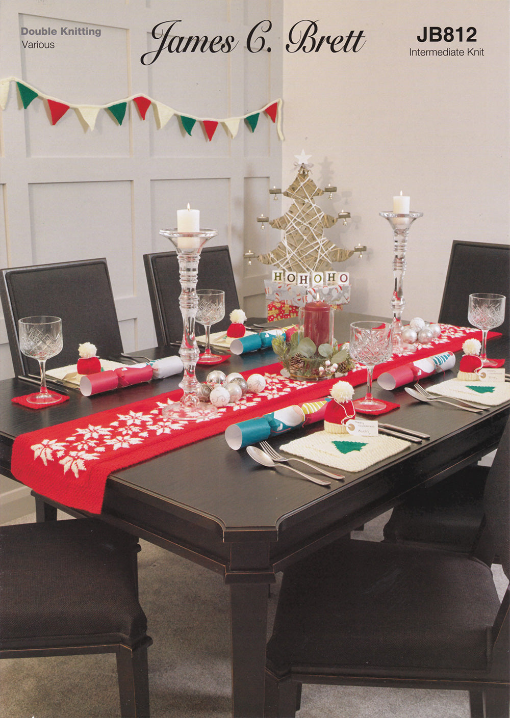 James C Brett - Christmas Knit Pattern Leaflets