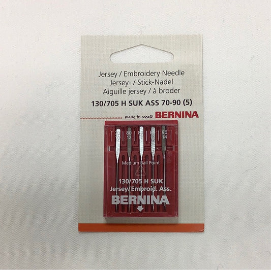 Bernina-Jersey/Embroidery Needle-130/705 H SUK ASS 70-90 (5)