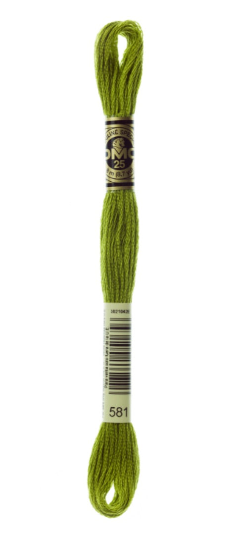 DMC-Six Strand Embroidery Floss-581-8m/8.7y