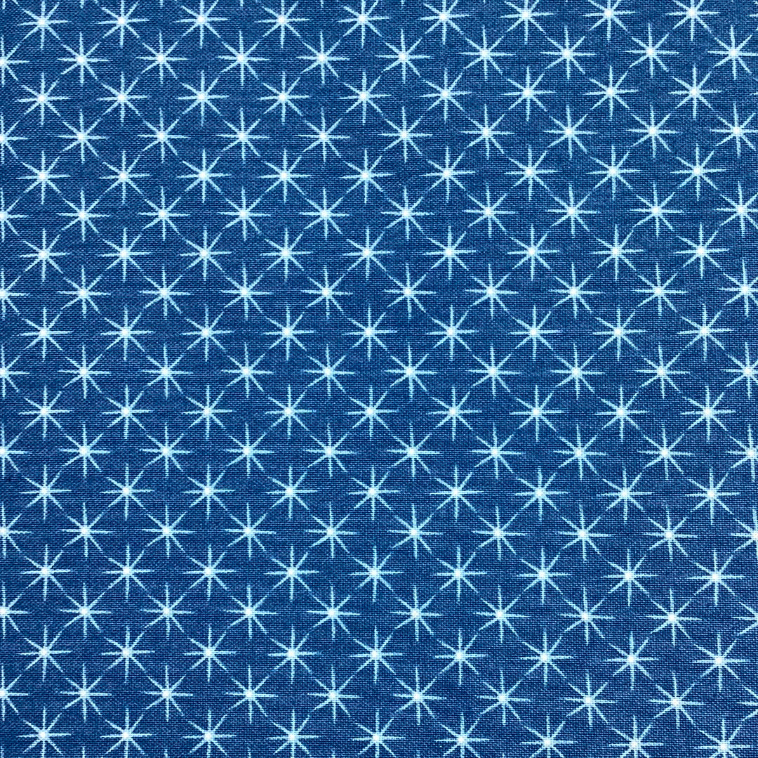 Figo Fabrics-Prickly Pear-Blue-Thorns #90280-42