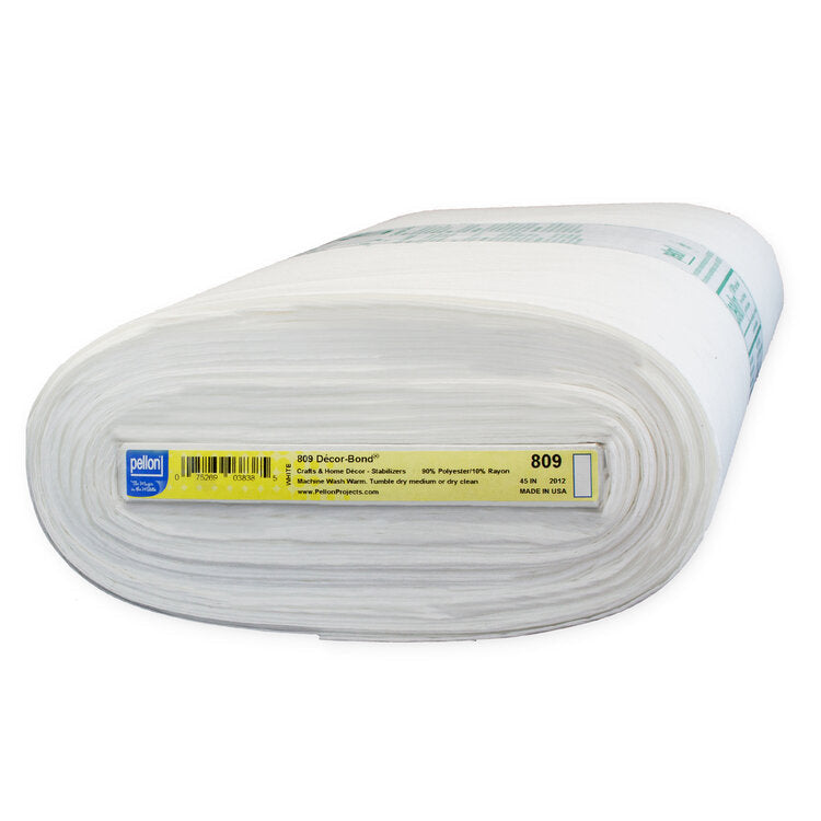 Pellon-Decor Bond-1 Sided Fusible Stabilizer-White #809