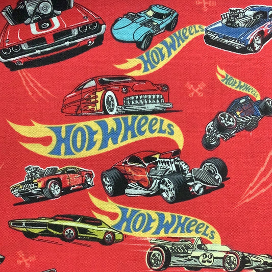 Riley Blake Designs-Hot Wheels Classic #C11481-RED