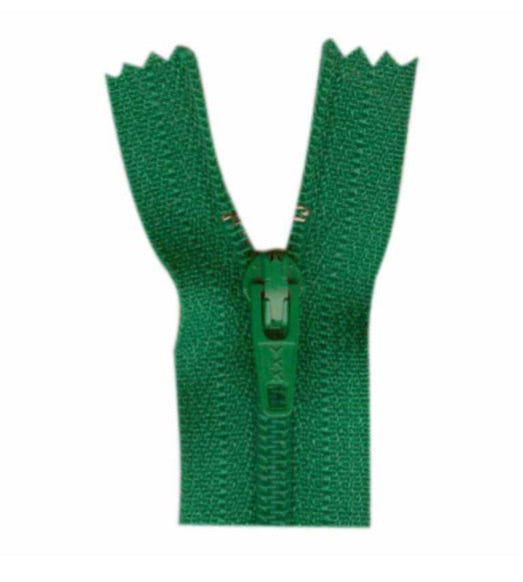 Costumakers-Closed End General Purpose Light Weight-Emerald-Zipper (23cm) #00-23-539