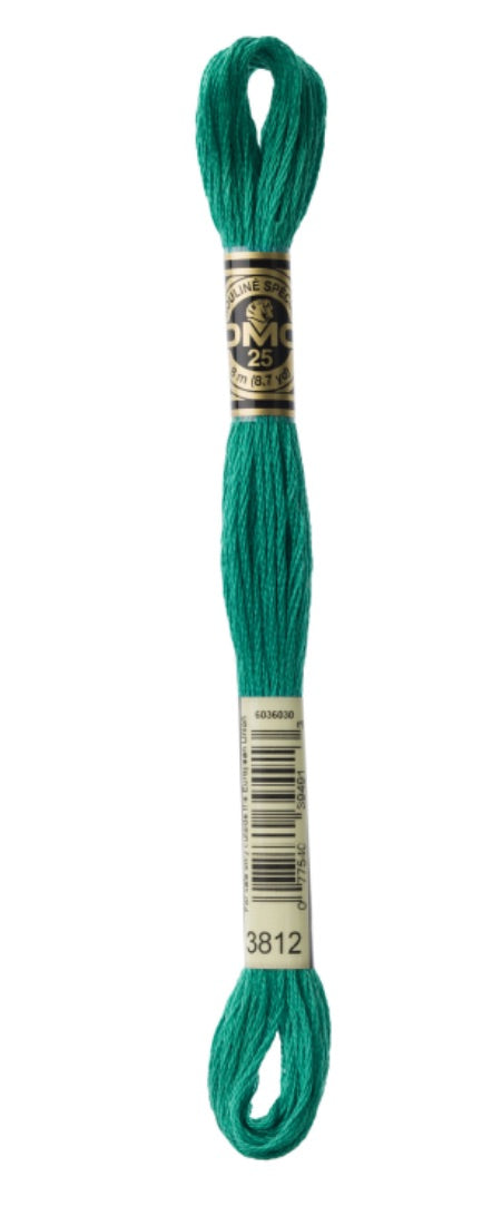 DMC-Six Strand Embroidery Floss-3812-8m/8.7y #3812