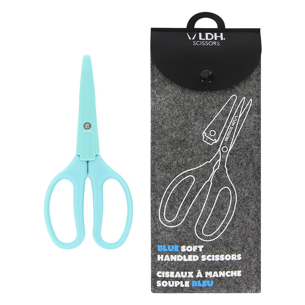 LDH-Blue Soft Handled Craft Scissors #LDH1711-3751650