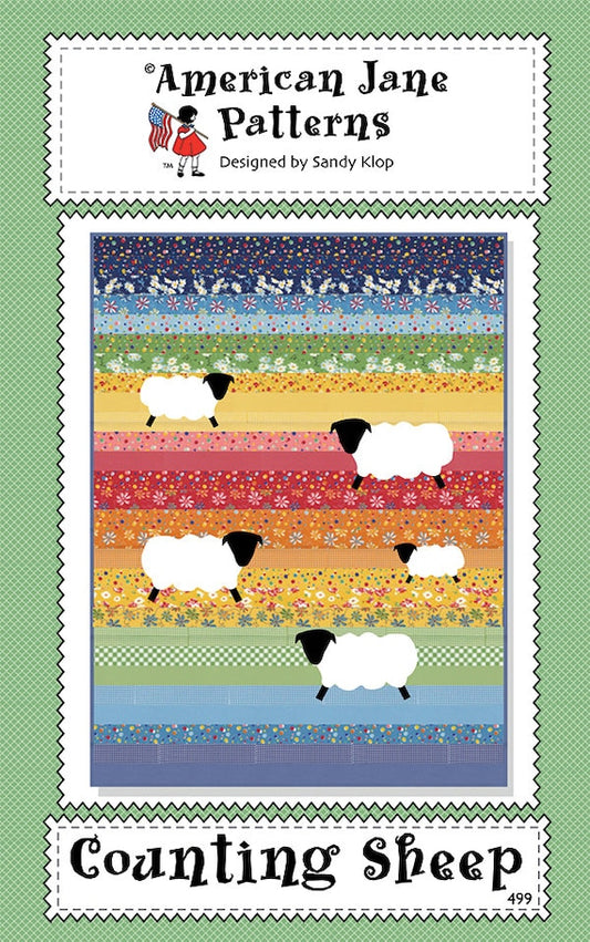 American Jane Patterns-Counting Sheep-Quilt Pattern #499