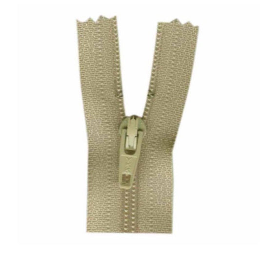 Costumakers-Closed End General Purpose Light Weight-Natural-Zipper (23cm) #00-23-572